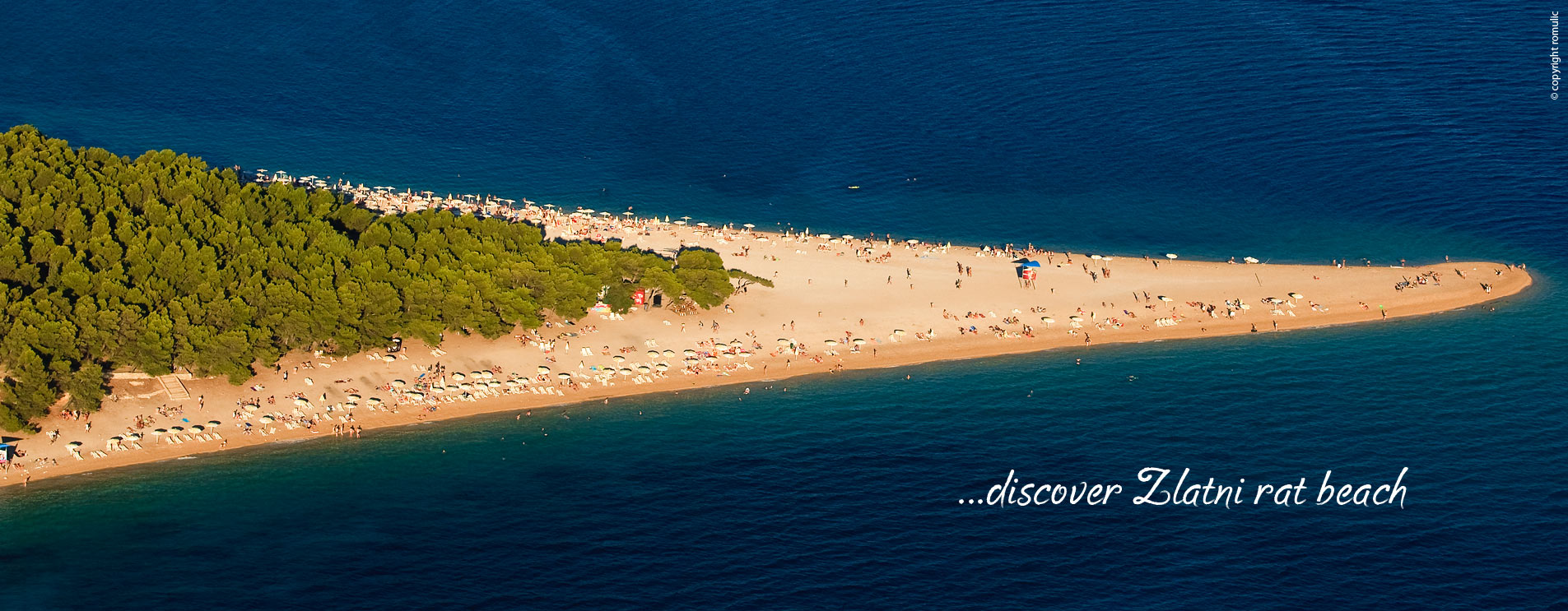 Zlatni rat è una delle più belle spiagge in Croazia